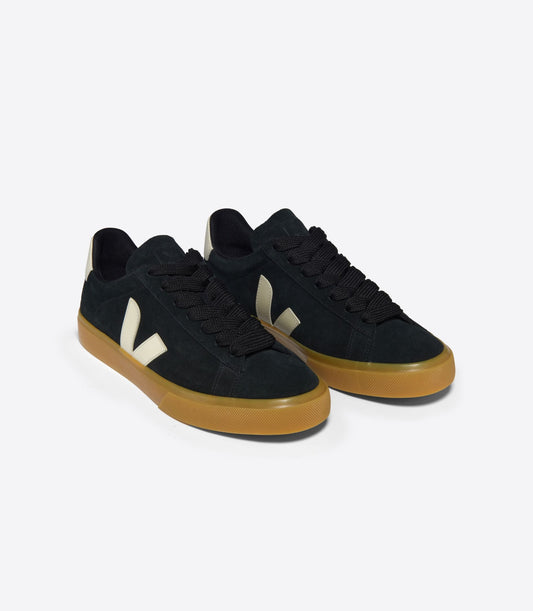 CAMPO BOLD SUEDE BLACK PIERRE VEJA
