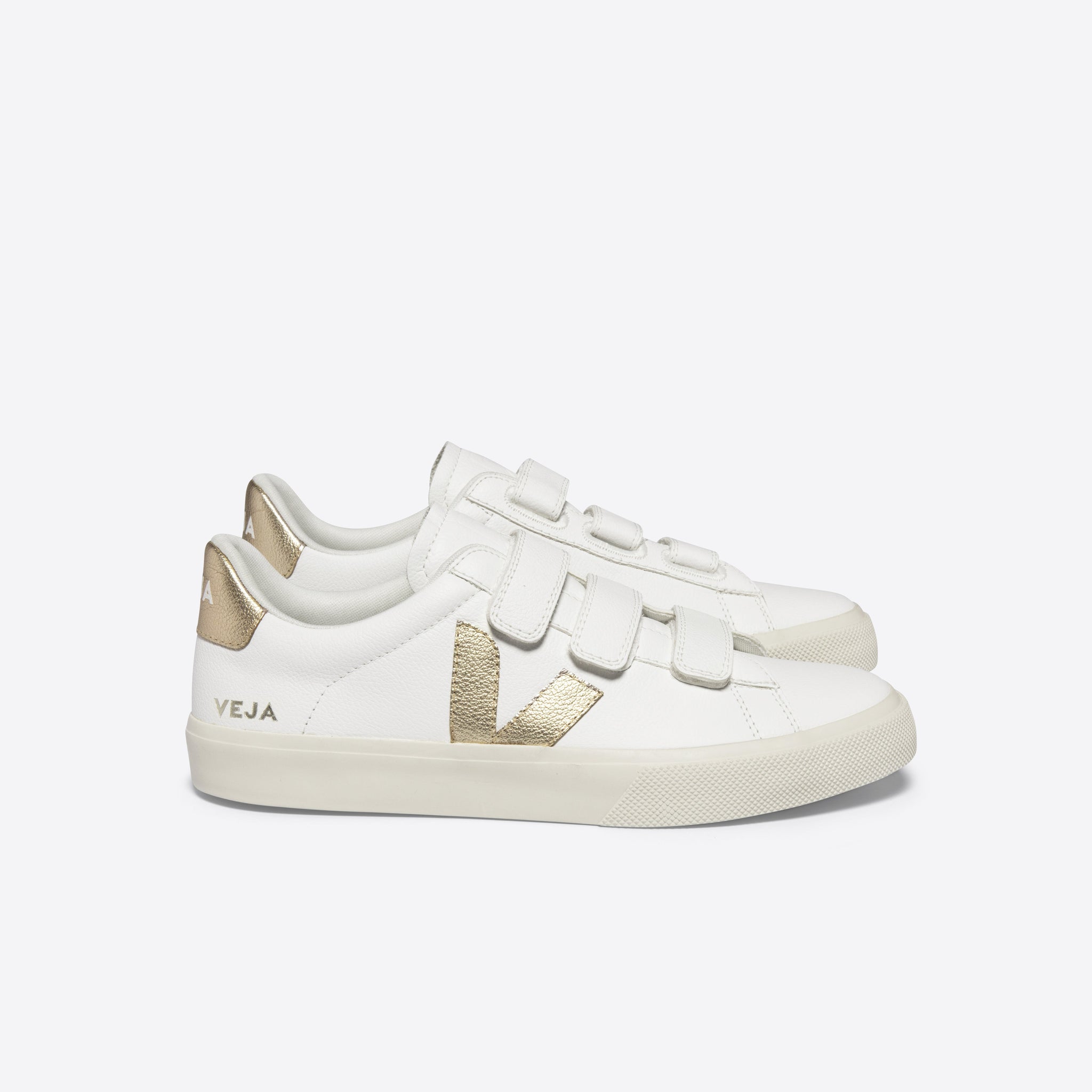 RECIFE LEATHER EXTRA WHITE PLATINE / VEJA