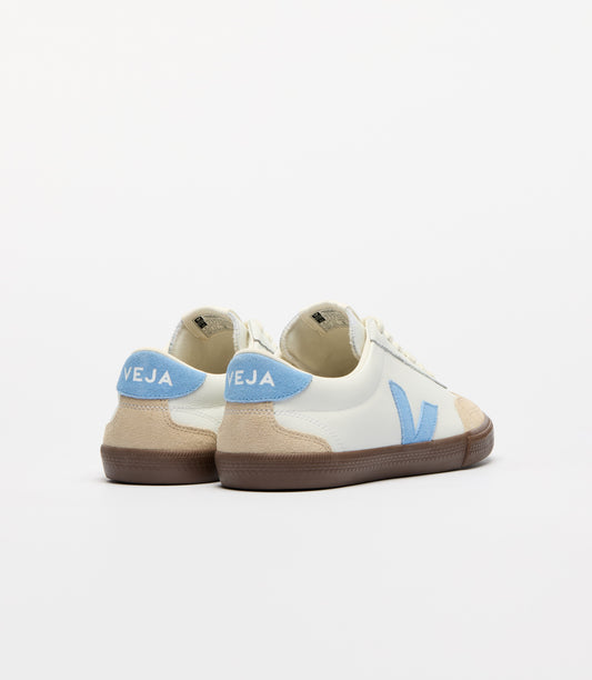 VOLLEY LEATHER WHITE AQUA BARK / VEJA