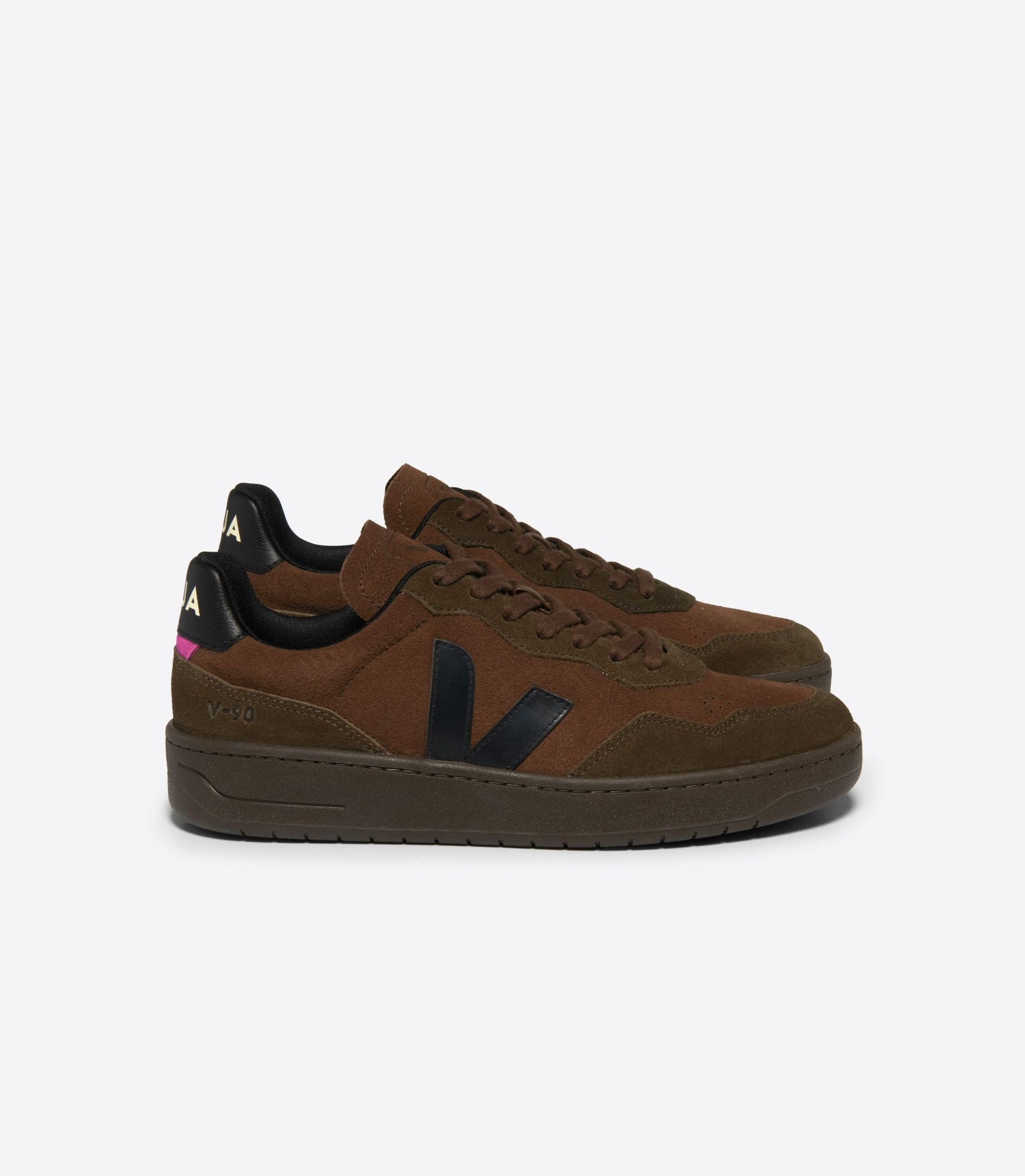 V-90 SUEDE WALNUT BLACK / VEJA