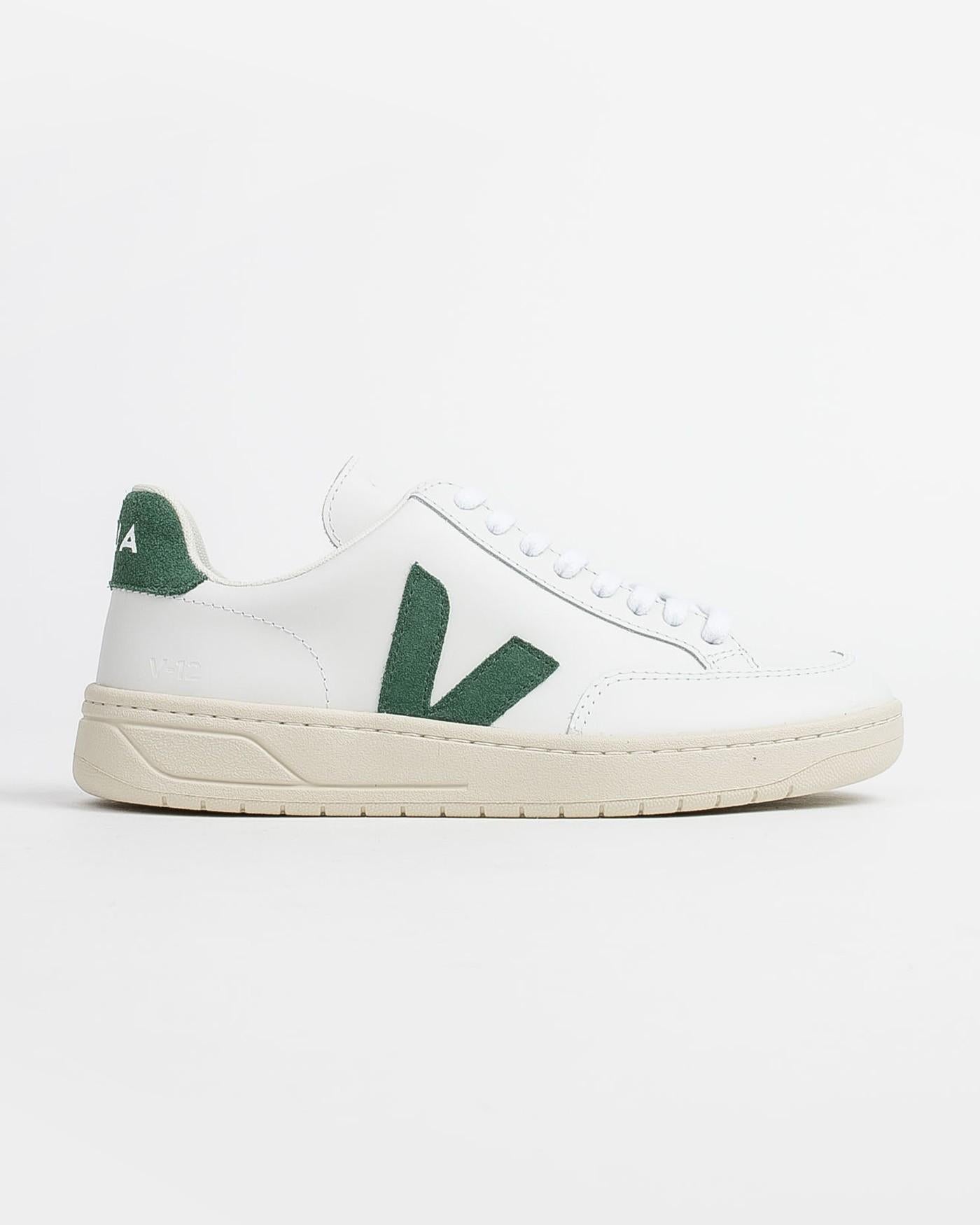 Zapatillas Veja V-12 Leather Extra-White Cyprus