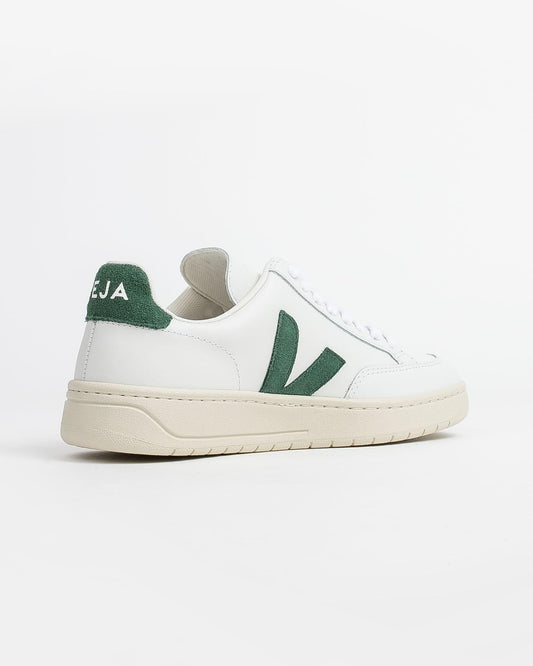 Zapatillas Veja V-12 Leather Extra-White Cyprus