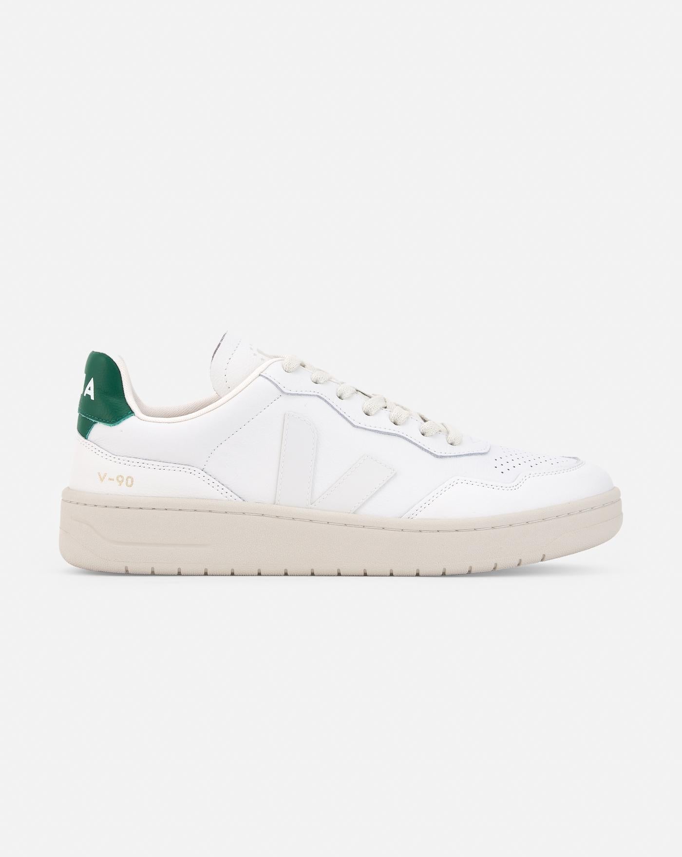 Zapatillas Veja V-90 Extra White Green