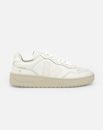 Zapatillas Veja V-90 Lleather Extra White