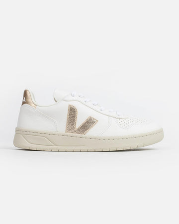 Zapatillas Veja V-10 Chromefree Extra White Platine